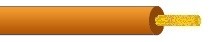 Hook-up/Lead Wire - 18 AWG - XLPE - Cross Linked Polyethylene Outer Jacket - 1 FT - 60 V - ORANGE