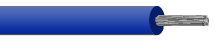 Hook-up/Lead Wire - 26 AWG - XLPE - Cross Linked Polyethylene Outer Jacket - 1 FT - 600V RMS - BLUE