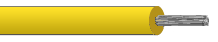 Mil-Spec Hook-up/Lead Wire - 12 AWG - Cross-Linked ETFE - Ethylene Tetrafluoroethylene Outer Jacket - YELLOW