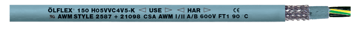 Multi-Conductor Flexible Control Cable