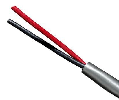 Quabbin - Multiconductor PLTC - AWM 2464 - 22 AWG - 2 Conductor, Unshielded - PVC - Chrome Gray