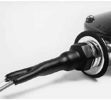 Enclosures. Cable Management Wire -  AWG - Polyolefin Outer Jacket - 4 FT (1.2 Meter) Lengths - 600 - BLACK