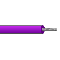 Mil-Spec Hook-up/Lead Wire - 20 AWG - PVC - Polyvinyl Chloride Outer Jacket - VIOLET