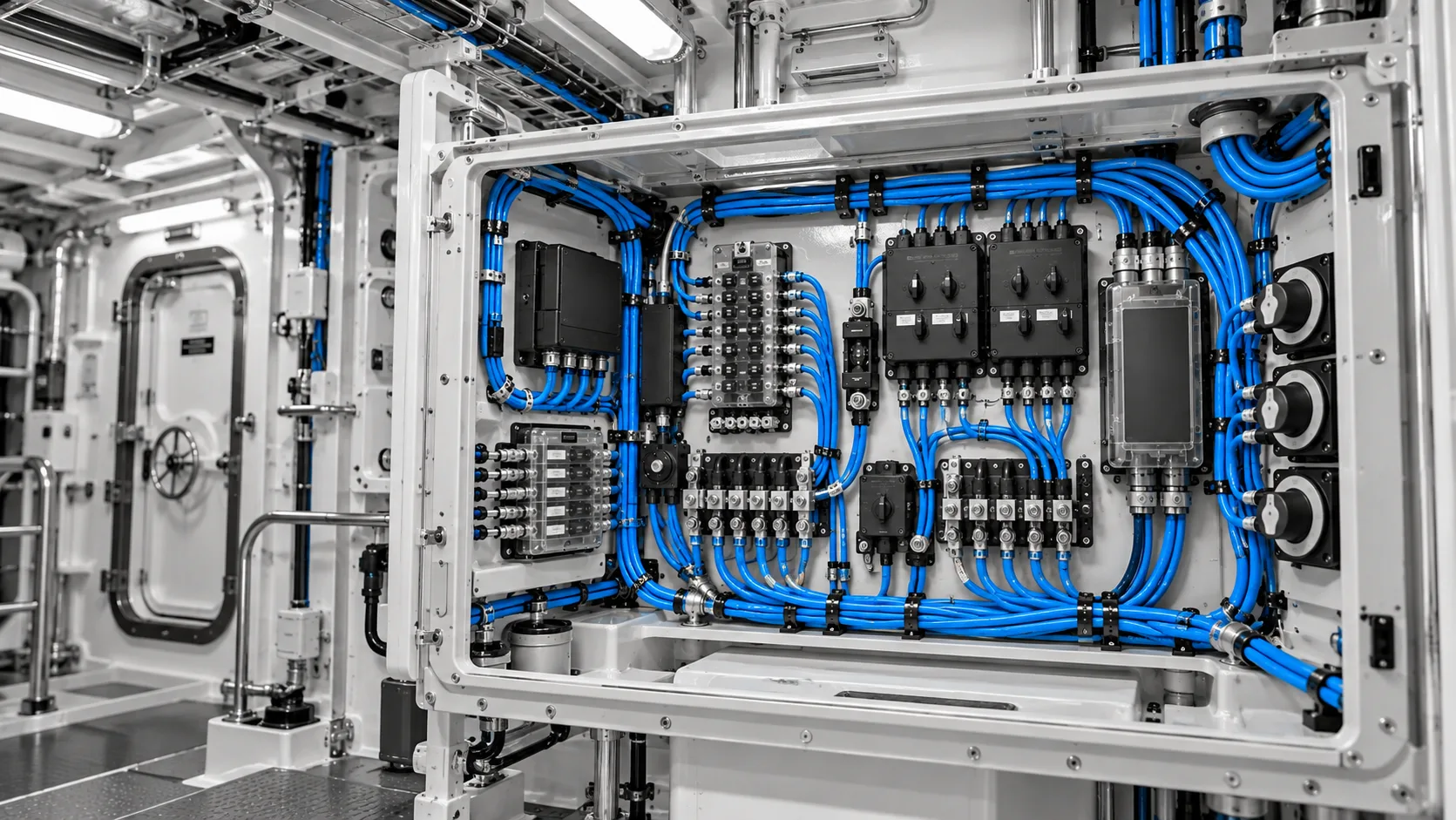 Marine vessel electrical systems